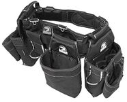 Gatorback B145 Carpenters Triple Combo w/Pro-Comfort Back Support Belt. For Best Fit Measure ACTUAL WAIST SIZE OVER CLOTHES. (Large 35"-39")