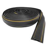 Dolphy Floor Cable Cover, 1 Meter Floor Cords, Cables and Wires Protector 1 Channels,Perfect for Office, Home, Workshop, Warehouse, Concert, or Other Outdoor Surroundings