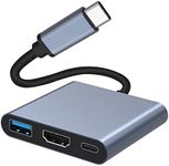 USB C Hub 4K HDMI, Gopala 3 in 1 US