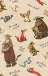 The Gruffalo 4 Metres Wrapping Paper, Gift Wrap Roll 4metres x 70cm Opened. The Gruffalo Officially Licensed Product, Responsibly Sourced, FSC Multi-Colour