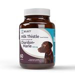 K9 Select Milk Thistle for Dogs, 100mg - Canine Liver Health Natural Milk Thistle Supplement - Liver Support Supplement - Milk Thistle Herbal Supplements (Unflavored)