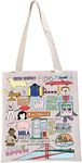 G2TUP F-House TV Show Inspired Gift Jesse and the Rippers Tote Bag F-House Quotes Handbag 90s TV Show Merchandise, Jesse and the Rippers Handbag