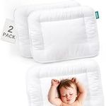 Baby Toddler Pillow 2 Pack with Pil