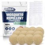 Nernle Mosquito Repellent,Tropical Mosquito-Repellent,Midge Repellent,Natural Mosquito Repellent,Anti Mosquito,Citronella Oil Insect Repellent,Repel Gants,Biting Flies,Fleas & Other Biting Flies,12pcs