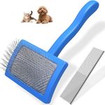 2PCS Slicker Brush for Dogs & Pet C