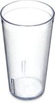 Carlisle FoodService Products Stackable Plastic Stackable Tumbler, Plastic Tumbler for Restaurants, Catering, Kitchens, 16 Ounces, Clear, (Pack of 72)