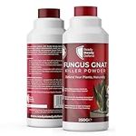 Fungus Gnat Killer Powder 250G Diatomaceous Earth Formula for Effective Fungus Gnat Control - Fast-Acting Gnats Killer for Indoor Plants - Superior Diatomaceous Earth Pest Control for House Plant Bugs