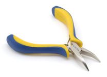 Beadalon Bent Chain Nose Pliers, Ergo Style