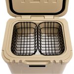 Above Sea Level 2-Pack of Cooler Baskets for YETI Roadie 24 - Wire Cooler Racks for YETI Roadie 24 - Compatible with YETI Accessories, YETI Cooler Locks, YETI Ice, and YETI Cooler Accessories…