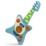 Battat – Toy Guitar for Toddlers, Kids, Children – Play Guitar with Songbook – Acoustic, Electric, and Song Modes – Lil' Rocker's Guitar – 2 Years + – Lil’ Rocker's Guitar