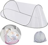 SuperDen Pop Up Mosquito Net, Foldable Mosquito Net Tent for Bed Camping Travel Patio,Portable Mosquito Tent Pop Up Outdoor (1 PCS)