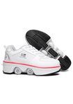 TAILORIA Four-Wheel 2-in-1 Roller Skate Shoes Unisex Roller Shoes & Sneakers Detachable Skate Shoes Kids Sneakers Shoes with Wheels Skating Roller Skates