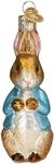 Old World Christmas Peter Rabbit Glass Blown Ornament for Christmas Tree