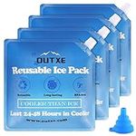 OUTXE Ice Pack for Cooler 4 -Pack L