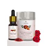 The Tribe Concepts Face Brightening Kit for Deeply Hydrating Even Toned Glow , 100% Chemical Free & Natural (Tin Packing)