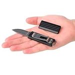 NHDT SW904 Small pocket knife with Sheath. 1.66Inch Sharp Edge Blade Mini portable knife,Indoor,Hunting,Camping, Fishing, Outdoors Tactical Knife With Clip