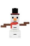 Strictly Briks Building Bricks and Blocks Set | Classic Briks Snowman | 100% Compatible with All Major Brick Brands | 105 Pieces