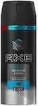 3 Pack Axe Ice Chill for Men Deodorant Body Spray, 150ml (5.07 oz)