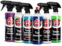 Adam's Polishes Arsenal Builder Car Cleaning Kit (6 Item) - Our Best Value Car Detailing Kit | Car Shampoo Wash Soap, Wheel & Tire Cleaner, Total Interior Cleaner, Glass Cleaner, Tire Shine, CS3