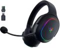 Razer Barracuda X Chroma Wireless Gaming Headset: 2.4GHz Wireless & Bluetooth - Lightweight - Chroma RGB - 40mm Drivers - Cardioid Mic - 70 Hr Battery - for PC, Mac, PS5, Switch, Smartphone - Black