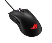 ASUS ROG Gladius II Core Wired USB Optical Ergonomic FPS Gaming Mouse Featuring Aura Sync RGB, 6200 DPI Optical, 30G Acceleration, 220 IPS sensors and swappable switches