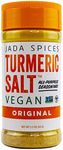 JADA Spices Turmeric Salt Spice and Seasoning - Vegan, Keto & Paleo Friendly - Perfect for Cooking, BBQ, Grilling, Rubs, Popcorn and more - Preservative & Additive Free