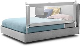 COSTWAY Bed Rail, Height Adjustable