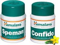 Himalaya Wellnes Speman 3 Pc + Confido 3 Pc, 60 Count