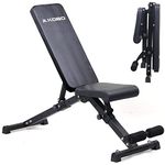 Kobo Adjustable Bench, Utility Dumbbell Weight Bench Multi-Purpose Foldable Flat-Incline-Decline Bench (IMPORTED)