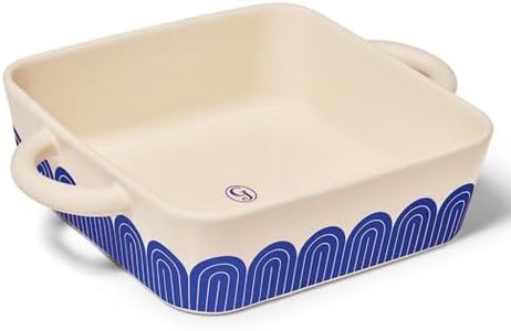 Great Jones Little Hottie Blueberry | 8x8 Ceramic Baker | Oven-Safe to 500°F | Dishwasher, Freezer & Microwave-Friendly | Portable & Space-Saving | Perfect for Small Batches, Baking & Roasting