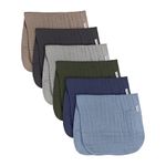 Gerber Baby Unisex Muslin Burp Cloths 6-Pack