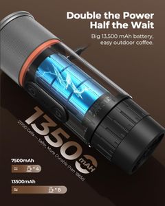 COTGCO Portable Espresso Machine 12V – Travel Coffee Maker