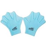EXCEREY Swimming Gloves Silicone We