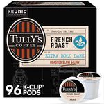 Tully's Coffee French Roast K-Cup for Keurig Brewers (Pack of 96)