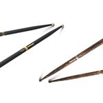 YEEN R5AAG Active Grip + R5AFG FireGrain (5A) Pro Mark Drum Sticks Combo.