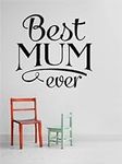Best Mum Ever 12 Inches X 12 Inches