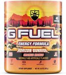 G Fuel Horizon Sunrise Energy Powder, Sugar Free, Clean Caffeine Focus Supplement, Water Mix, Orange Mango Flavor, Focus Amino, Vitamin + Antioxidents Blend - 9.9 oz (40 Servings)