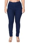 Danbro Jeggings for women | Slim Fit | Plus Size | high waist | stretchable Denim | Blue_50