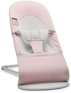 BabyBjörn Bouncer Balance Soft, Woven/Jersey, Light Pink/Grey