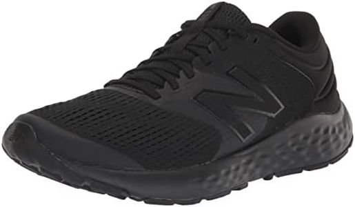 New Balance Women's 520 V7 Running Shoe, Black, 9.5 Wide