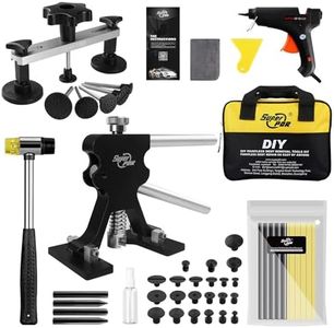 TOMVAES 47PCS Auto Dent Repair Kit,Car Dent Removal Tools Come with Dent Puller,Glue Dent Puller,and Glue Gun for Dent Removal Tool Removing Big dents Small Dents,Dings and Hail Damage
