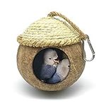 Bird House with Coconut Woven Straw