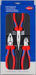 KNIPEX Assembly Set, 3 Parts, 160 to 200 mm, Equipment for on the Move, Pliers Set, Tool Set, 00 20 11