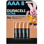 Duracell Ultra Alkaline AAA Batteries, pack of 8