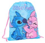 Disney Stitch Drawstring Bag Girls PE Kit Gym Bag Boys School Trainer Swim Bag Kids School Backpack