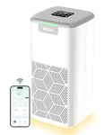 WELOV Smart Air Purifiers for Home Large Room, Smart WiFi Alexa Control, 1570 Sq. Ft. Coverage, PM2.5 Monitor, H13 True HEPA Air Purifiers for Pets Capture Pet Hair Dander Pollen Smoke Dust, P200 Pro