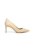 Michael Kors Women's Alina Flex Pump Heeled Shoe, Light Blush, 7 UK