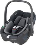 Maxi-Cosi Pebble 360 i-Size, Baby Car Seat, 360 Car Seat Newborn, 0-15 Months (40-83 cm), One-Hand Rotation, ClimaFlow, Easy-in Harness, G-Cell Side Impact Protection, Essential Graphite