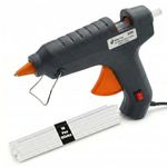 Witty Fox Glue Gun 60W with 10 Glue Sticks for DIY Arts, Crafts, School Projects, Home Repair & Decoration | Hot Melt Glue Gun | Fast Heating for Hobby, Fabric, Plastic, Wood & Quick Fix Use