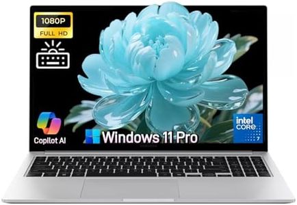 Samsung Galaxy Book4 Business Laptop - 15.6" FHD Display, Intel 10-Core 7-150U(Beats i7 1355U), 16GB RAM, 512GB SSD, Win 11 Pro, Backlit Keyboard, Fingerprint, Long Battery Life, W/Redragon Accessory